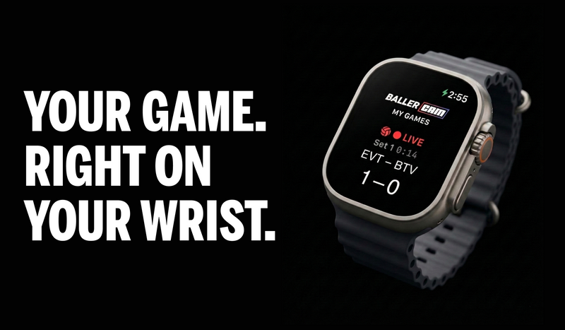 LIVE NOW: BALLERCAM APPLE WATCH SCORING APP