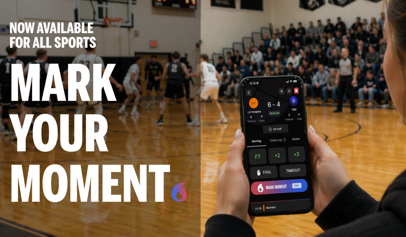 NOW LIVE: MARK MOMENTS FOR ALL SPORTS IN BALLERCAM