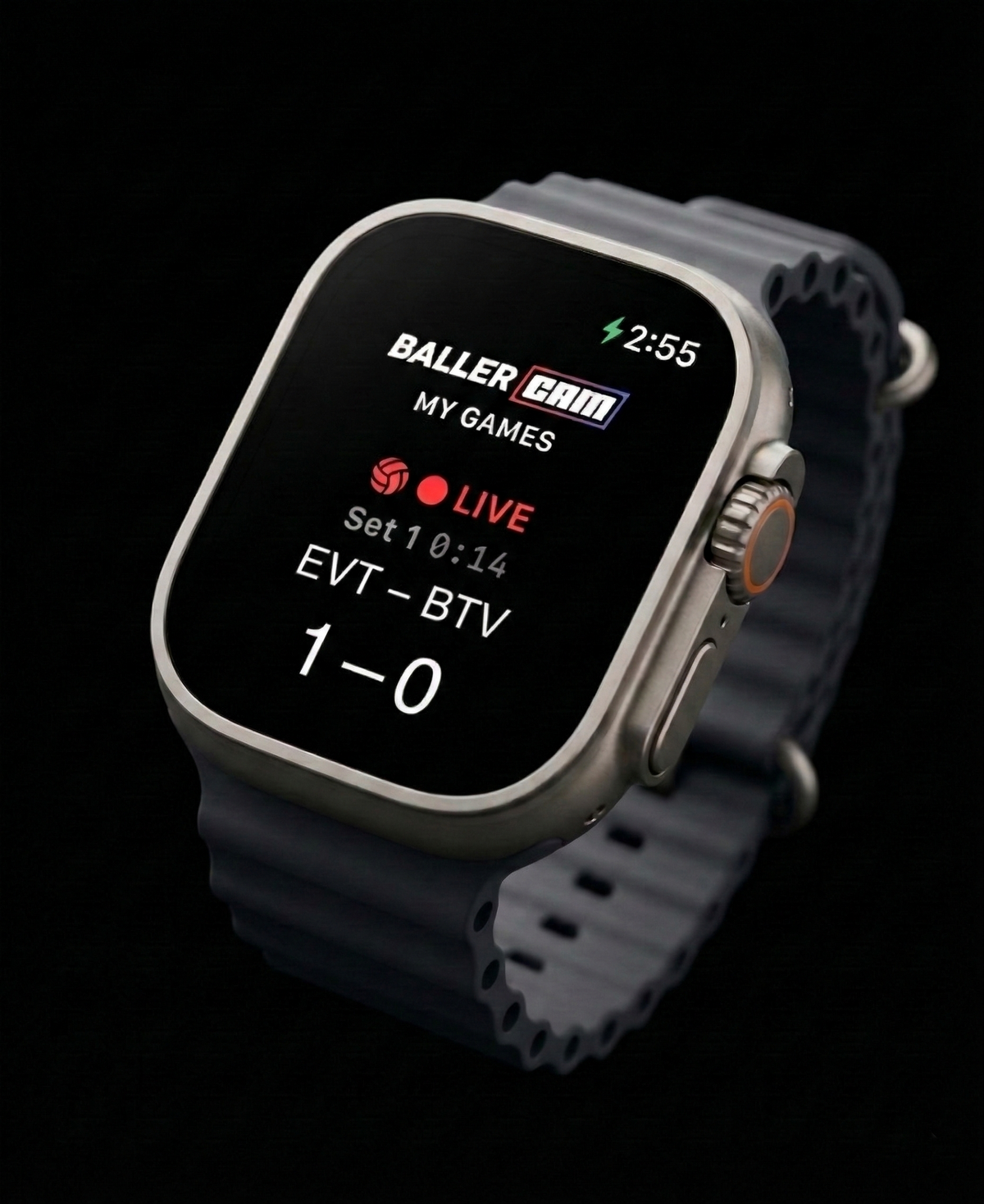 BallerCam Scoring and Moments app on Apple Watch
