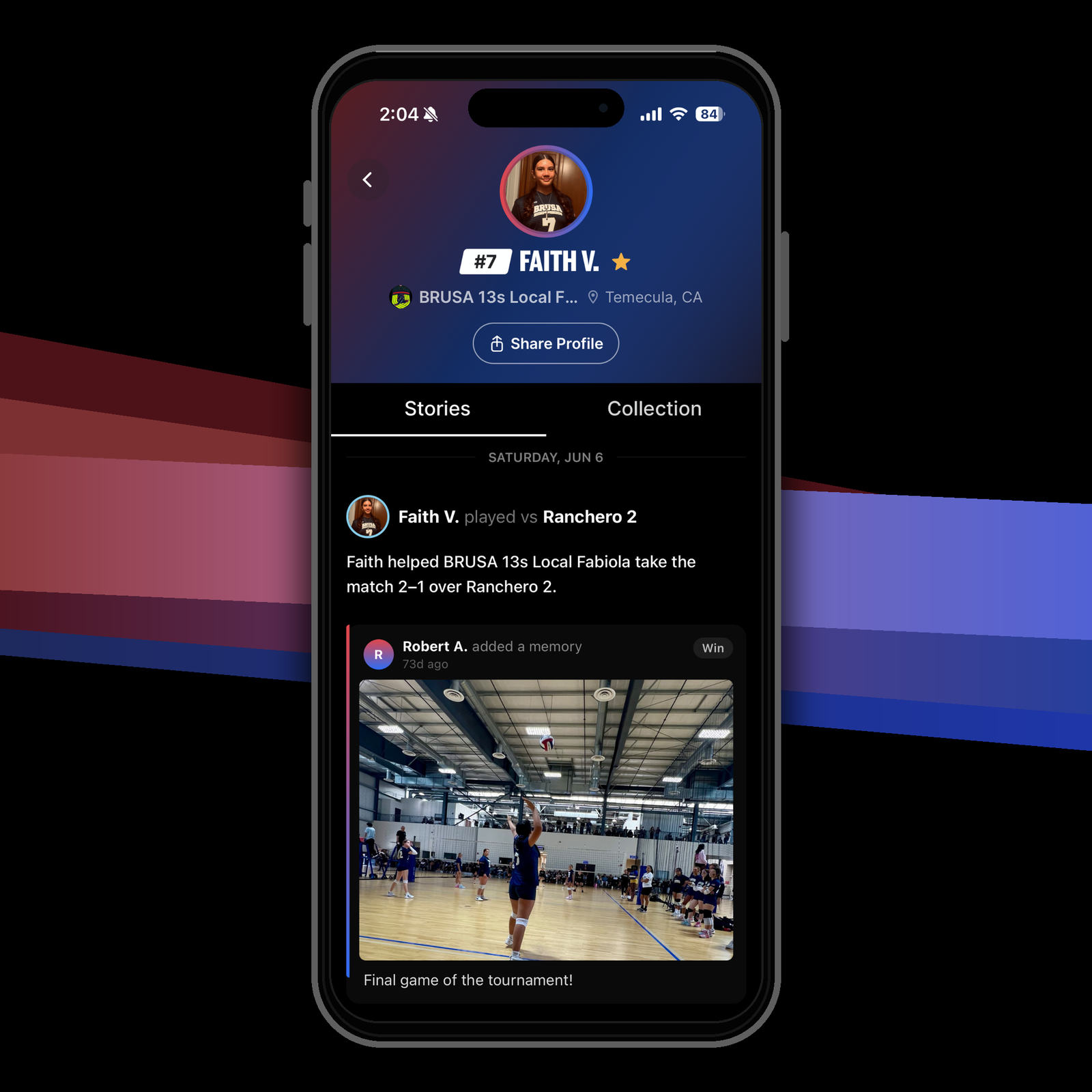 Build Their Volleyball Story